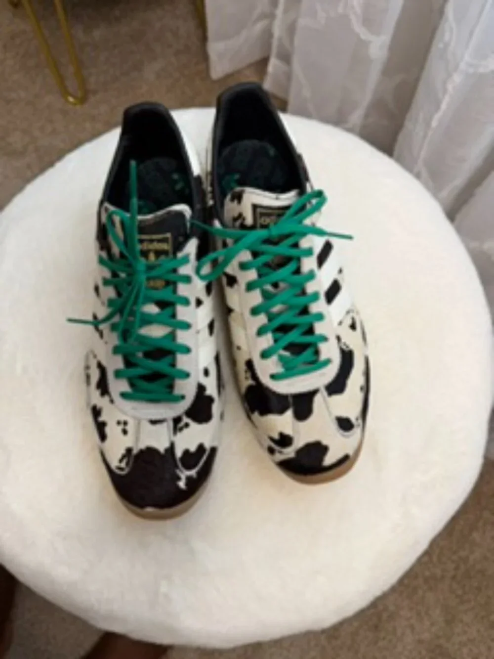 Adidas Cow Print SL 72 OG Shoes - Picture 3 of 6